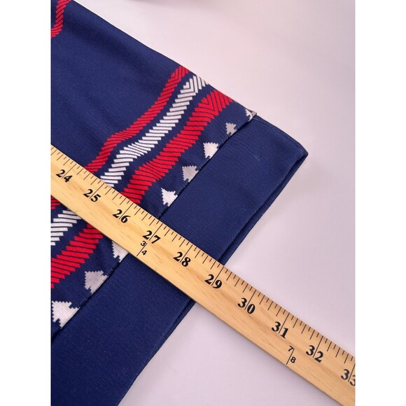 USA Soccer Ugly Christmas Sweater Shirt Pullover Lightweight Blue Red Mens 3XL - Picture 10 of 13